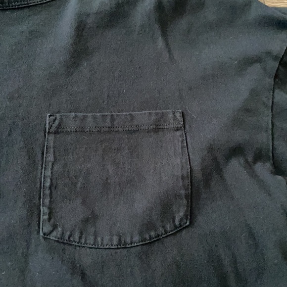 men’s long sleeve black t shirt - Picture 2 of 5